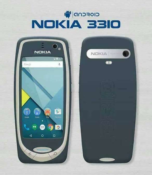 nokia 3310 yeni 2017 konsept