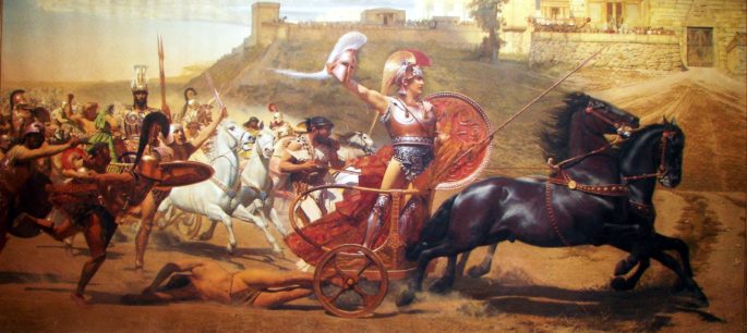 Triumph of Achilles in Corfu Achilleion
