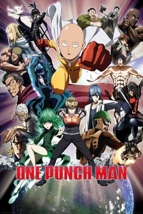 fp4305 one punch man collage